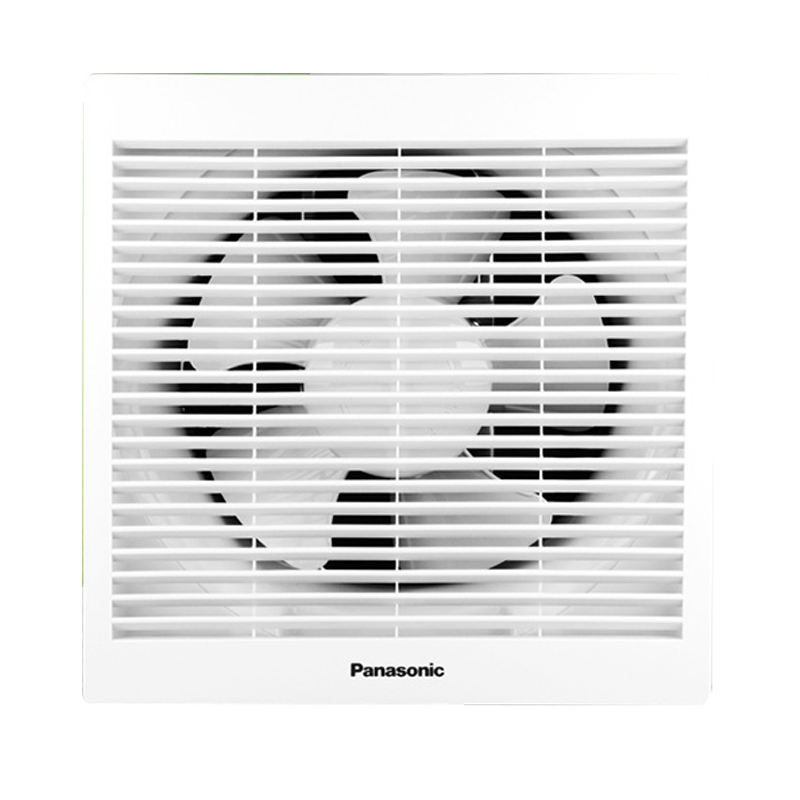 松下(Panasonic)换气扇10寸家用大风量工厂抽风机墙式换气扇卫生间排风扇壁用办公室教室抽风扇FV-25VWL2