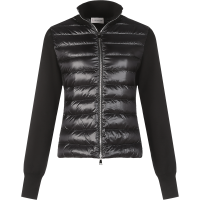 盟可睐/蒙口 MONCLER 女士修身版薄款Cardigan鹅绒羽绒服针织外套9B00026 M1367