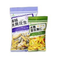 苏宁宜品x花十七小鱼麻辣花生10袋坚果(混合果仁20g*5+小鱼米果花生38g*5)(有效期到2023年4月13日)