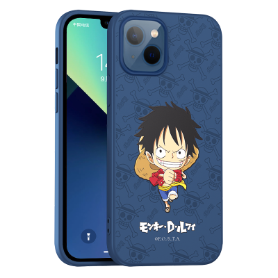 苹果13系列手机壳 iPhone13mini/Promax保护套全包液态硅胶超薄防摔软壳卡通男女动漫航海王escas