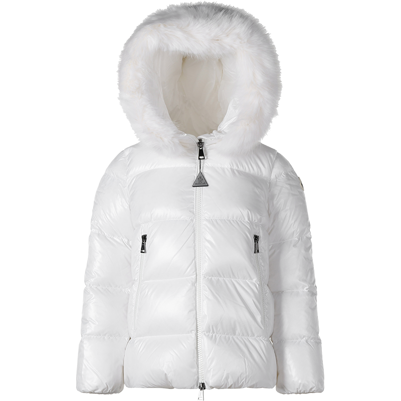 盟可睐/蒙口 MONCLER 女士聚酰胺鹅绒连帽羽绒服外套1A00117 68950