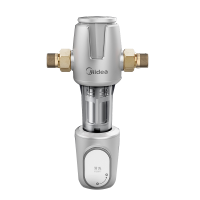 美的(Midea)前置过滤器 家用4T/h大流量高精度正反冲洗免换芯全屋净水器 QZBW20S-11