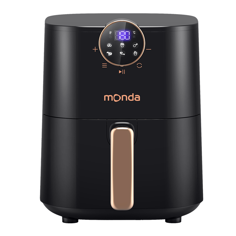 苏宁宜品monda液晶空气炸锅家用新款大容量智能无油多功能全自动电薯条机烤箱
