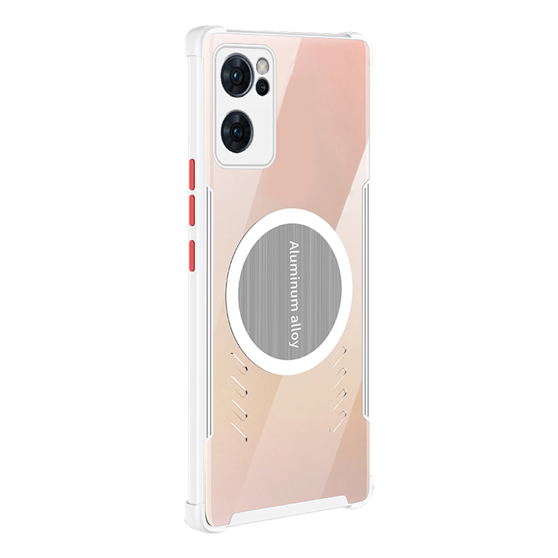 魅爱琳 OPPO Reno7/Reno7pro/se手机壳保护套外壳 气囊防摔 气孔散热 轻薄全包软透明 简约时尚潮壳