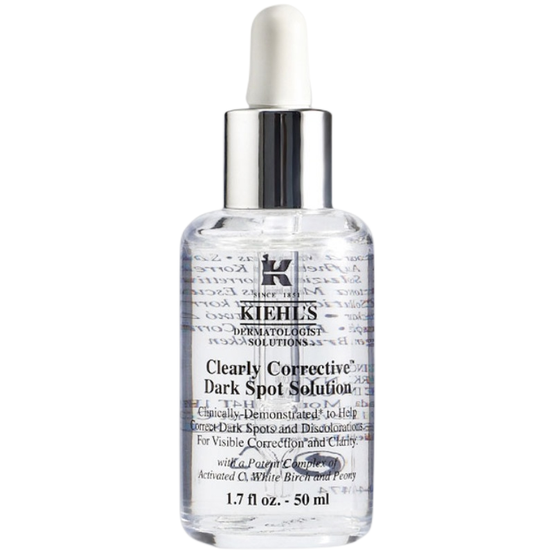 (Kiehl's)科颜氏集焕白均衡亮肤淡斑精华液 安白瓶50ml 修护淡斑 去黑色素 保湿滋润