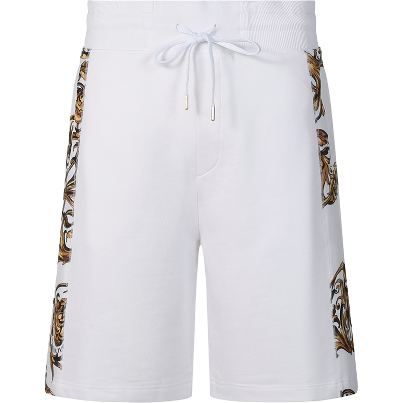 范思哲 VERSACE JEANS COUTURE 男士棉质运动裤短裤72GAD3C9 FS019