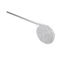 苏宁宜品 特大号不锈钢笊篱33*125cm