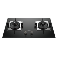 美的(Midea)燃气灶天然气 防干烧灶具 家用5.0kW大火力台嵌两用 双眼灶 安防灶 美颐享 Q36S