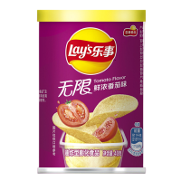 40g乐事无限鲜浓番茄味(罐装)*10罐小桶装解压零食大礼包