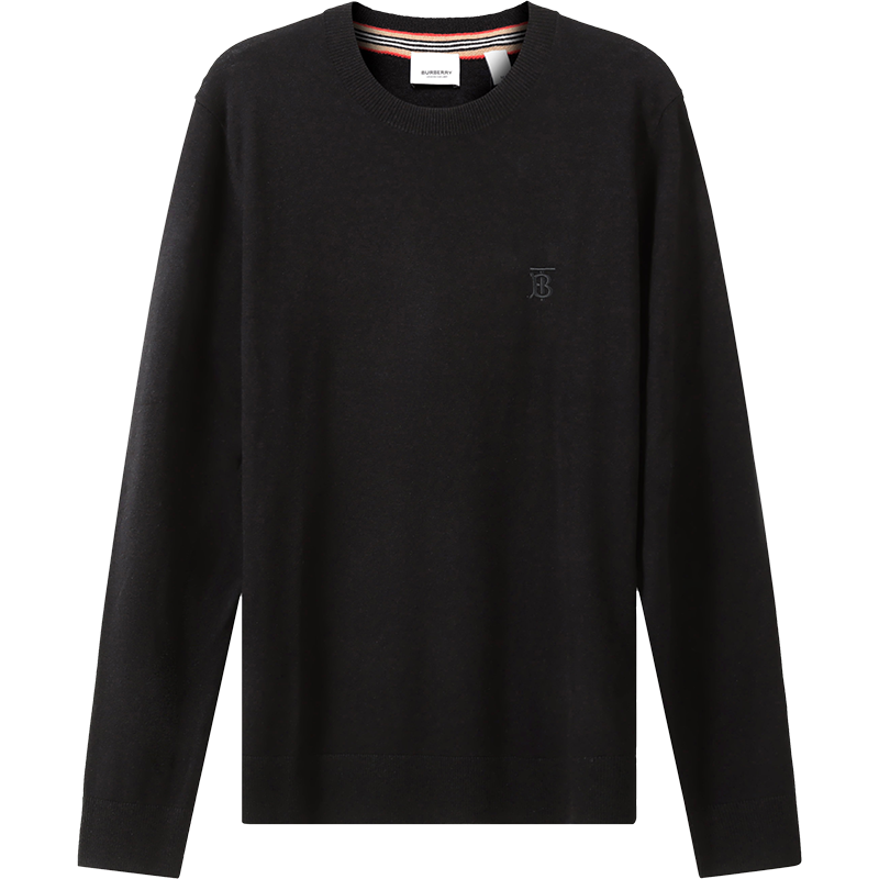 博柏利/巴宝莉 BURBERRY 男款山羊绒圆领长袖针织衫羊绒衫80292471