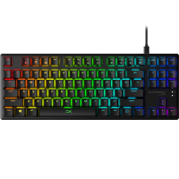 极度未知(HyperX)起源竞技版RGB 87键机械键盘红轴+巨浪鼠标 原金士顿
