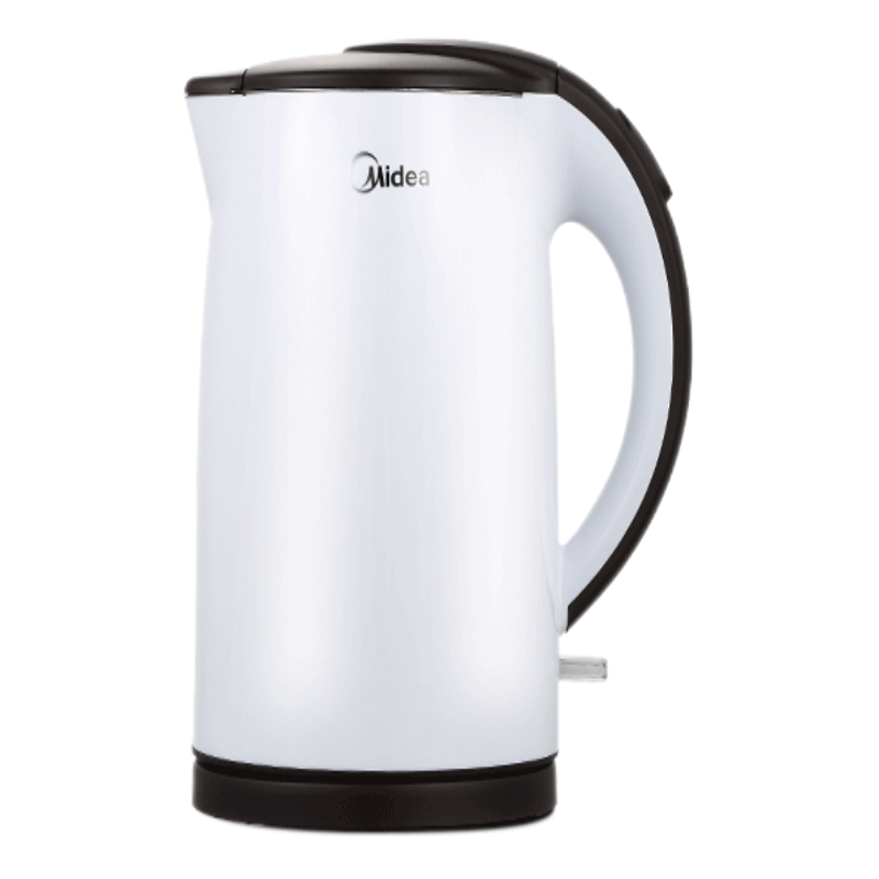 美的(Midea)电水壶1.5L大容量烧水壶大功率开水壶304不锈钢防烧干暖水壶智能电热水壶MK-TM1502