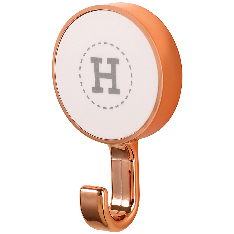 JEKO&JEKO 挂钩厨房浴室无痕粘钩门后墙壁毛巾挂衣架强力粘胶免打孔迷你钩子4只装