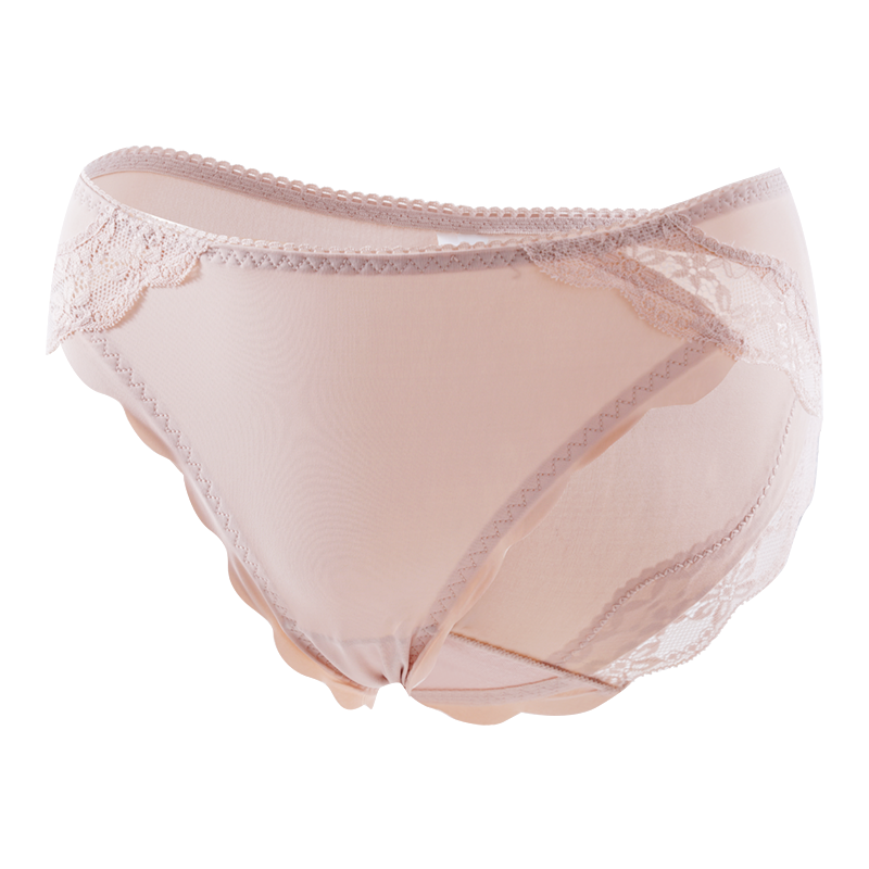 冰丝内裤女情调薄款蕾丝性感日系少女三角裤纯棉裆抗菌女士底裤