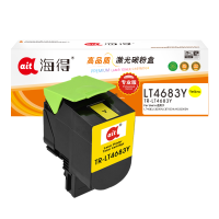 Ait海得 LT4683粉盒 专业版 AIT-LT4683Y黄色墨粉盒适用联想C8300 C8300N C8700DN