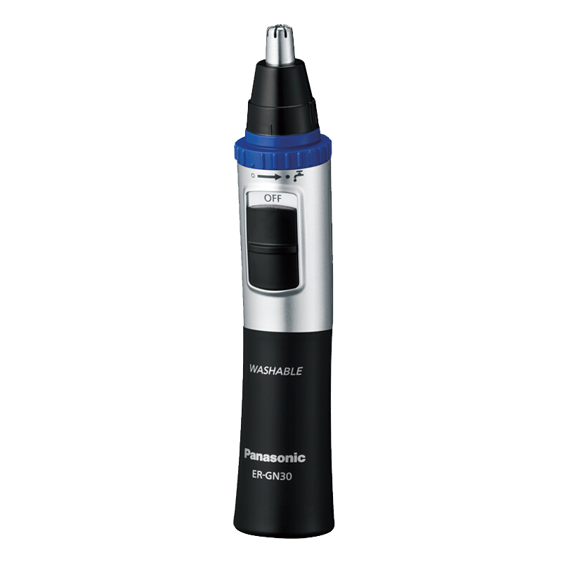 松下(Panasonic)ER-GN30-K405鼻毛修剪器电动男士可水洗胡须眉毛耳毛修剪器