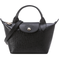 珑骧 LONGCHAMP 女士LE PLIAGE CUIR LGP系列牛皮短柄手提单肩斜挎包饺子包1500 HYN
