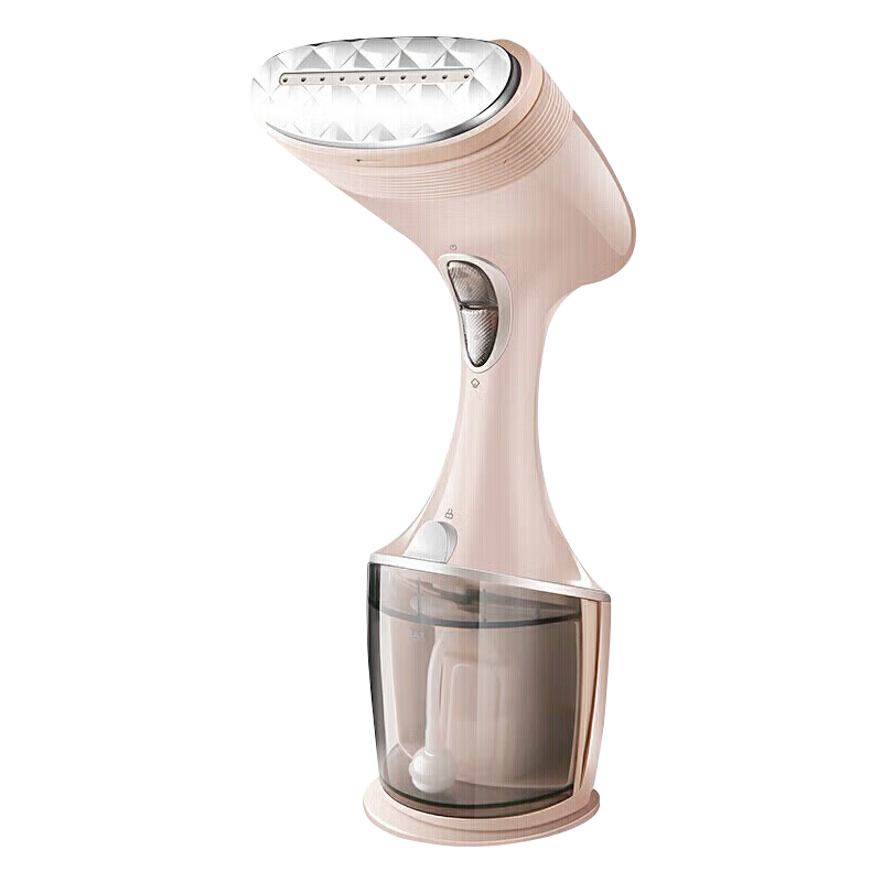 美的(Midea)手持挂烫机便携熨烫机小型手持迷你蒸汽电熨斗熨衣机熨衣服熨衣刷0.26L水箱1500W功率YBD15D1