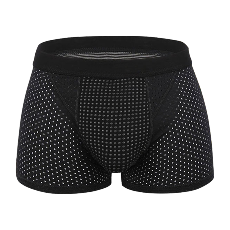 男士内裤 男平角裤纯棉四角裤短裤头大码U凸中腰宽松男式内裤 英国卫裤