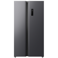 TCL 521升晶岩灰对开双门大容量分区养鲜冰箱超薄嵌入 AAT负离子养鲜 一级能效R521T3-S