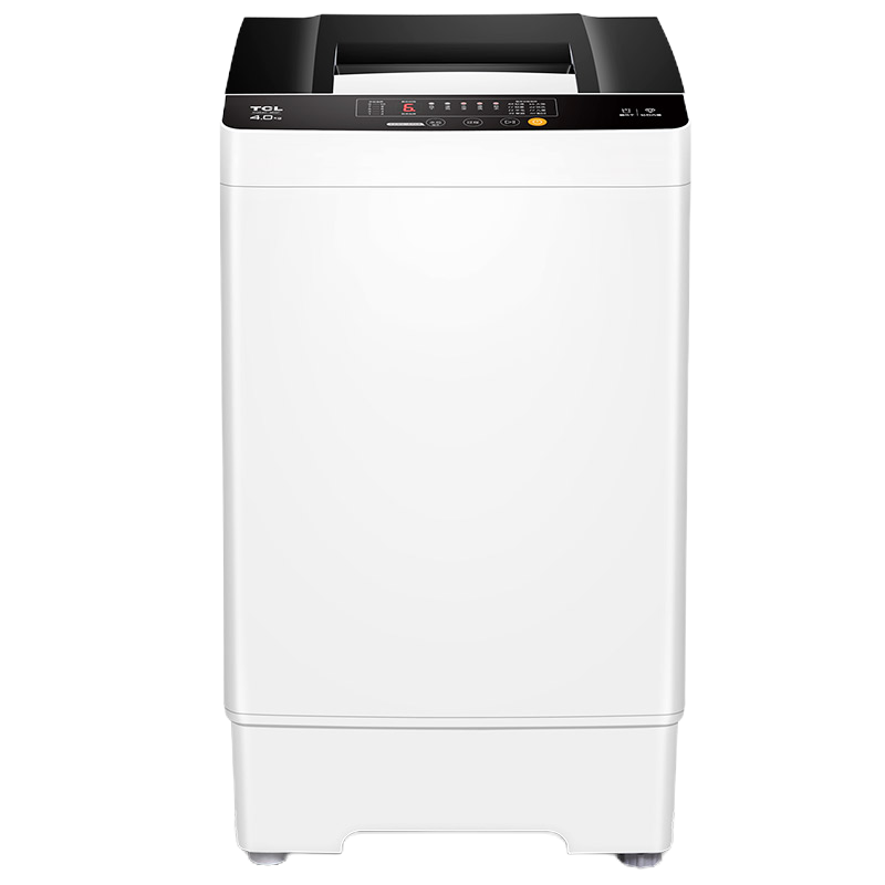 TCL 4公斤全自动便捷小型洗衣机 内凸式蜂巢结构内桶 快速洗 桶风干自清洁 宿舍出租房家用神器 XQB40-36SP