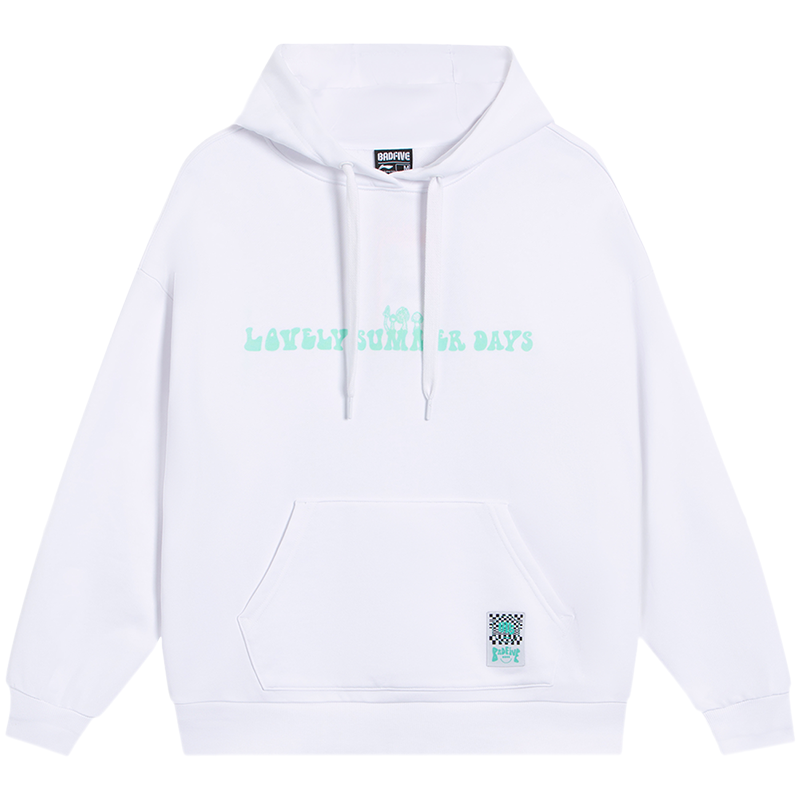 李宁反伍BADFIVE卫衣女2022新款长袖连帽宽松秋季运动服