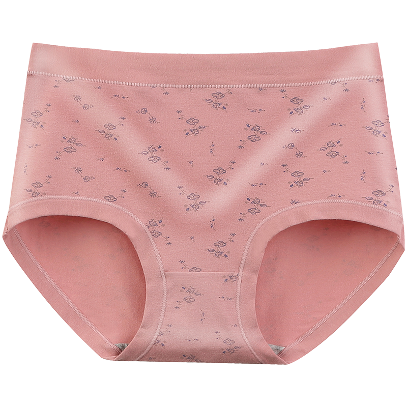 南极人中老年内裤女士纯棉妈妈内裤高腰大码宽松三角短裤全棉裤