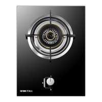 巧夫人(QFINE) 燃气灶具Q216D液化气4.2KW大火力 家用钢化玻璃面板 单眼台嵌液化气灶 童锁熄火保护