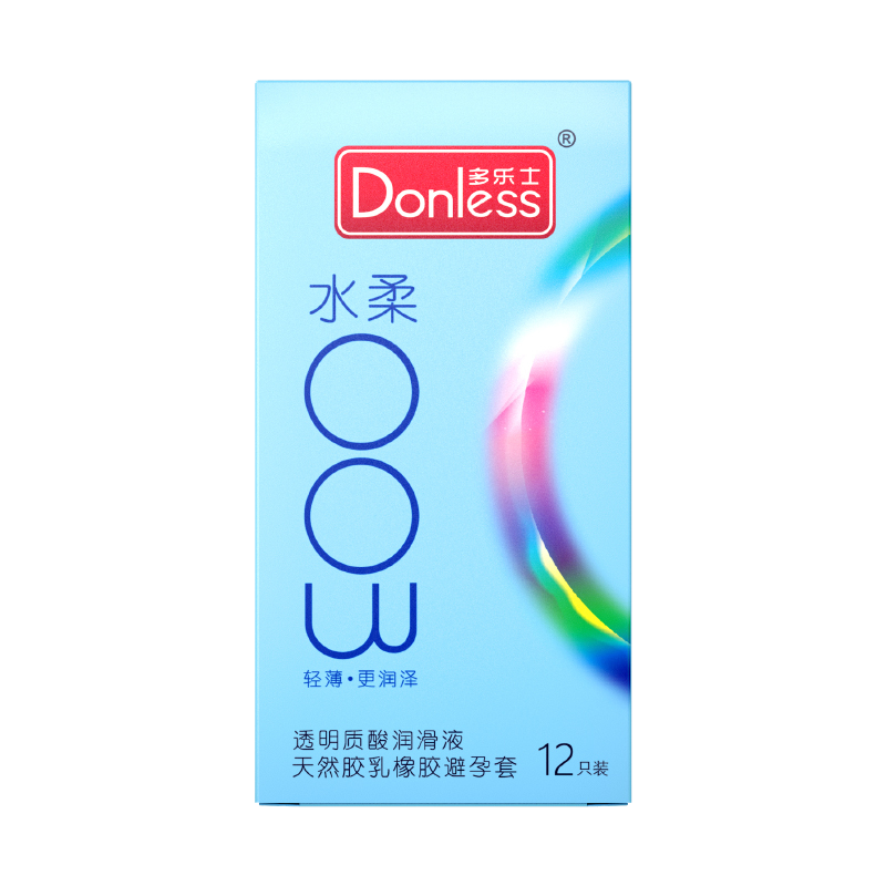 Donless多乐士超薄003避孕套玻尿酸安全套男持久装延时套套