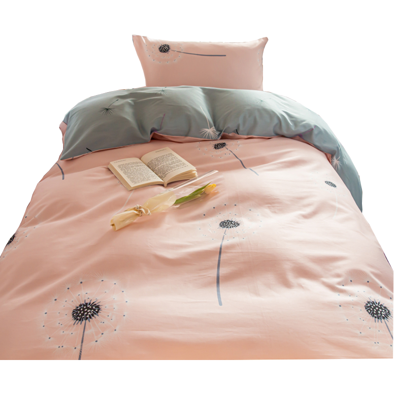 南方生活学生宿舍床上三件套全棉纯棉床单被套寝室上下铺单人小清新床品