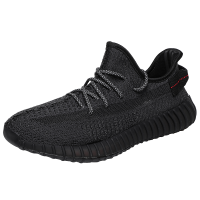 UYEEZY运动户外减震运动2022新款黑满天星超酷潮流设计跑鞋厚底情侣椰子350运动鞋新款