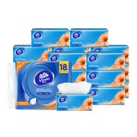 维达抽纸 超韧3层110抽18包 抽纸巾卫生纸餐巾纸手纸面纸面巾婴儿金装原木软包实惠装