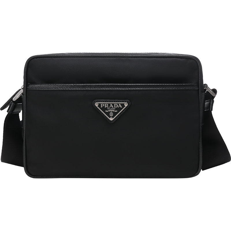 普拉达 PRADA 男士Re-Nylon再生尼龙单肩斜挎包2VH048 2DMH