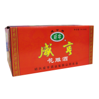 咸亨15度1500ml*6坛老酒半干型绍兴黄酒花雕糯米酒整箱装