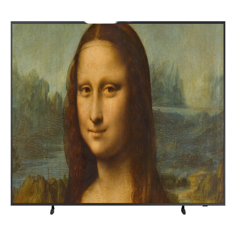 三星壁纸电视75LS03CA 75英寸 4K超高清 QLED量子点 3+32G 120Hz Frame画壁 百搭艺术电视