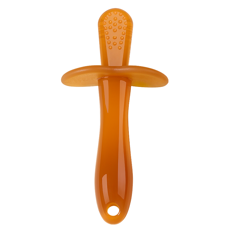 牙胶婴儿食品级可水煮咬胶3硅胶玩具6个月宝宝8防吃手神器4磨牙棒