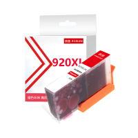 京贤920大容量红色墨盒920XLM适用惠普HP OfficeJet 6000 6500 6500A 7000一支