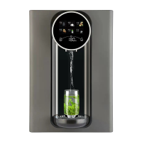 复旦申花家用净水器 伴侣管线机3秒速热 加热智能触控定量出水 语音智能控制壁挂式饮水机 嵌入式开水机