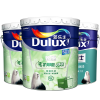 多乐士(Dulux)致悦竹炭抗甲醛净味5合1内墙乳胶漆 油漆涂料墙面漆A8146+A914套装 51L 哑光白色