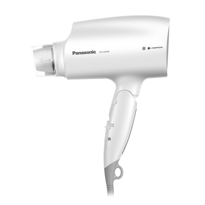 松下(Panasonic)电吹风机家用铂金负离子纳诺怡大功率1600W吹风筒电风吹恒温护发 EH-NA46-W