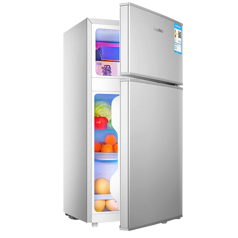 Royalstar/荣事达212升双门冰箱一级能效小两门电冰箱家用双人宿舍 风冷无霜 低噪节能省电R212F