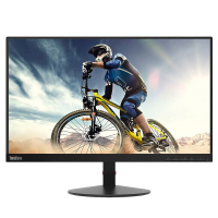 ThinkVision S22e 21.5英寸液晶显示器 超窄边框/1920 x 1080/低蓝光认证/广视角超黑屏/质保1年/可壁挂