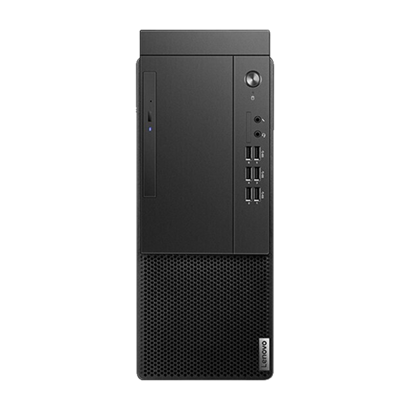 联想(lenovo)启天M437 商用办公 高性能 家用学习 台式机电脑 单主机 定制 (i5-10500 16GB 1TB+256GB SSD 集成 无光驱)