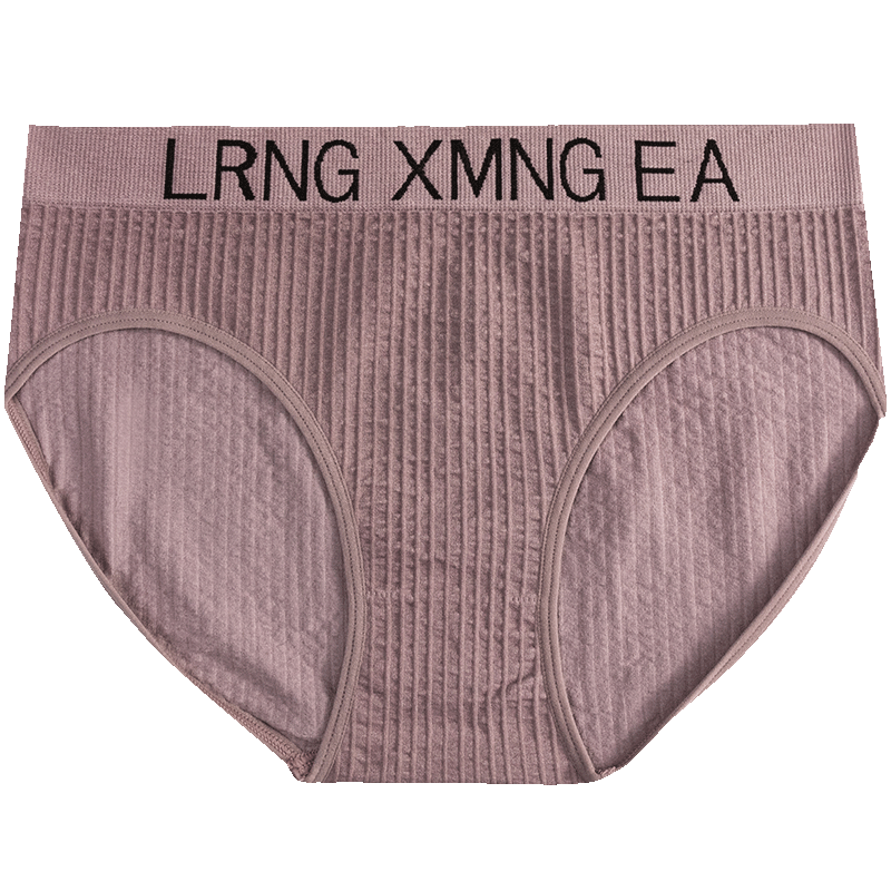 南极人内裤女士无痕透气石墨烯抗菌性感少女时尚运动中腰三角裤