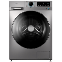美的(Midea)滚筒洗衣机全自动 10公斤洗烘一体 直驱变频 智能投放 香薰护肤洗 初见MD100VT737WIDT