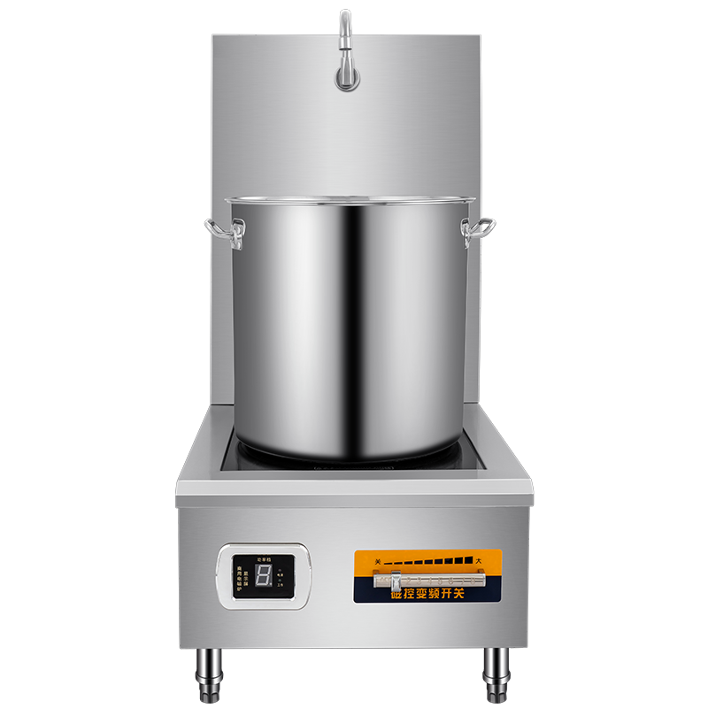 欢呼好太太商用电磁炉大功率8000W不锈钢饭店食堂煲汤台式爆炒电磁灶单头炒炉工业炉炒炉灶猛火灶220V