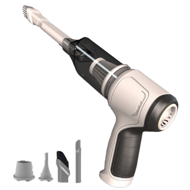 苏宁极物手持式吸抽吹三合一便携无线吸尘器 USB吸尘器 Type-C接口充电