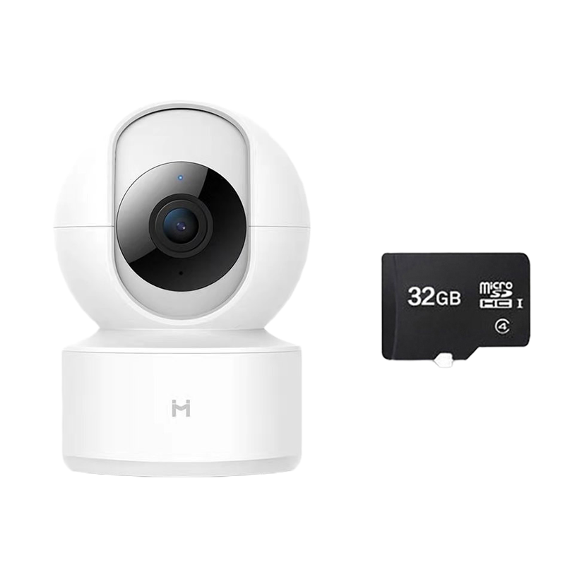 小米生态小白智能摄像机Y2云台尊享版 32G内存卡套餐 摄像头 2.5K超清监控摄像头家用全景绘图星光夜视远程视频摄像机