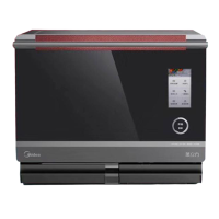 美的(Midea)微波炉X7-321D家用32L变频蒸立方 台式微蒸烤一体机 平板加热 烧烤功能 智能wifi[线下同款