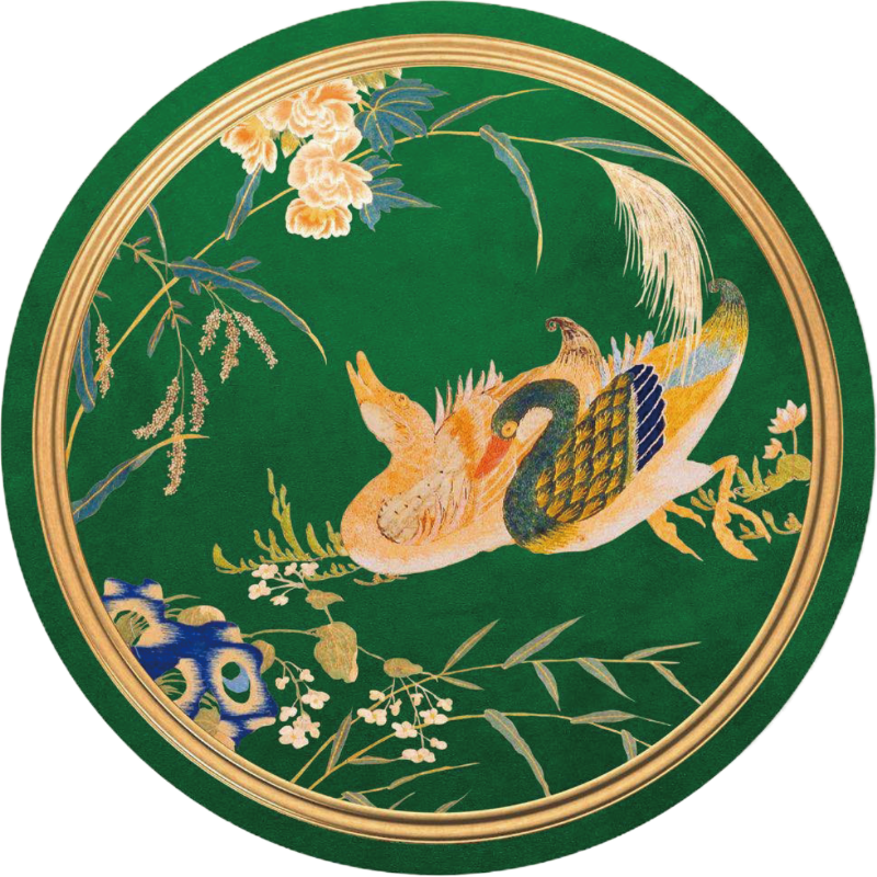 朕的心意 圆盒甲第月饼礼盒420g中秋节传统糕点团购礼品高档礼盒零食